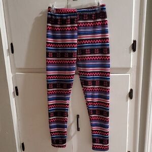 Colorful Geometric Pattern Leggings